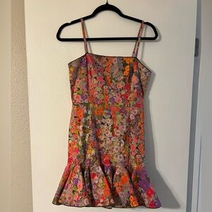 Hutch Mari Ruffle Mini Dress